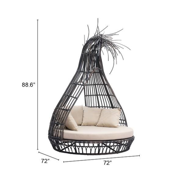 Locus Bed Locust Daybed Brown - N/A - Bed Bath & Beyond - 37105933
