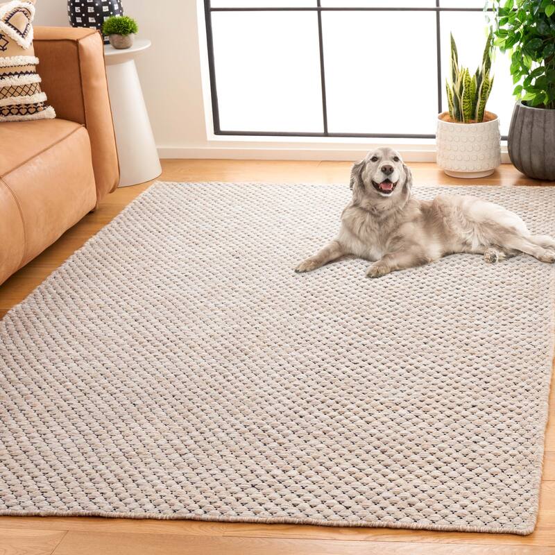 SAFAVIEH Handmade Vermont Buffy Transitional Wool Rug