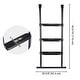 preview thumbnail 8 of 14, Yescom Universal 3 Step Trampoline Ladder with Wide Skid-Proof Steps Fit 15 FT or Larger Trampolines Kid Outdoor