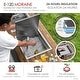 preview thumbnail 3 of 8, 20" Dual-Mount Stainless Steel Insulated Ice Chest Workstation Sink with Dura-Tek Handmade