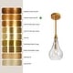 preview thumbnail 19 of 18, Marro Modern Farmhouse 6" Mini 1-Light Pendant Seeded Glass Teardrop Islands Lights Kitchen Dining Room