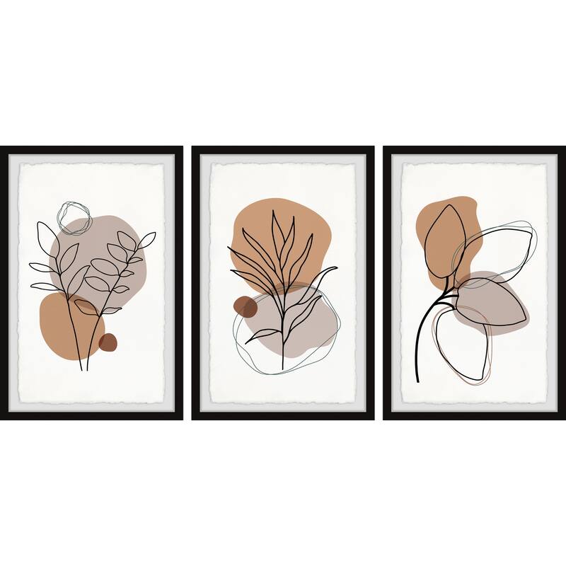 Ferns Grow Triptych