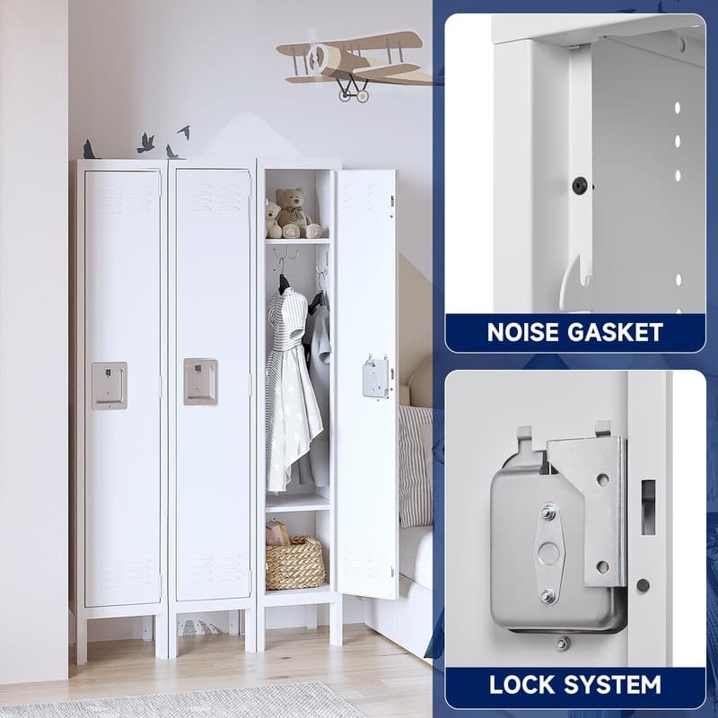 Metal Locker 1 Doors - N/A