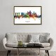preview thumbnail 6 of 10, iCanvas "Singapore Skyline" by Michael Tompsett Framed