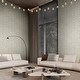 preview thumbnail 26 of 28, Galerie Wallcoverings Woods and Wicker Collection Triangular Wood Tile Matte Finish Vinyl on Non-woven Wallpaper Roll