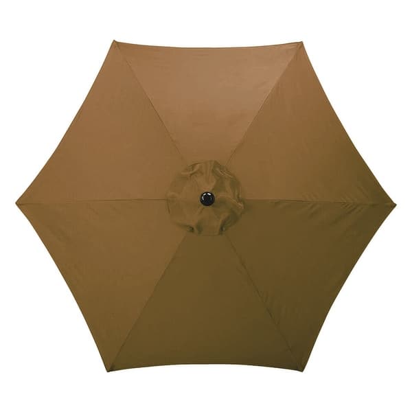 bistro patio umbrella 6ft Bistro & Cafe Aluminum Market Umbrella