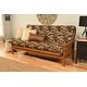 preview thumbnail 3 of 14, Somette Beli Mont Multicolor Wood/Fabric Futon Set Peter's Cabin