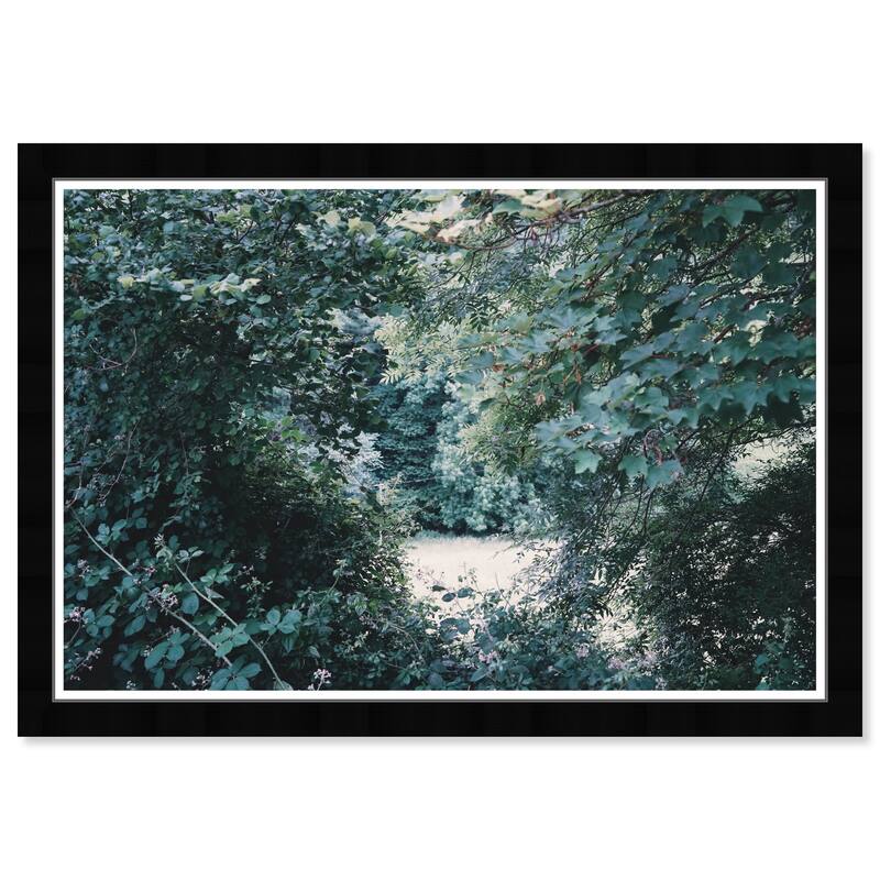 Wynwood Studio Prints Floral and Botanical Breathe Again Green and Modern & Contemporary Wall Art Canvas Print