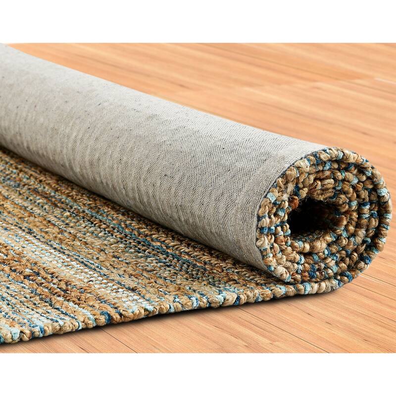 Sevita Neveah Farmhouse Jute and Chenille Indoor Area Rug