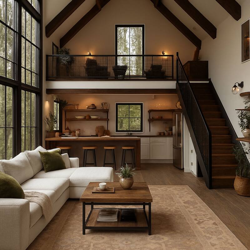 ECARPETGALLERY Hand-knotted Kavya Oushak Taupe Wool Rug - 7'10 x 10'0