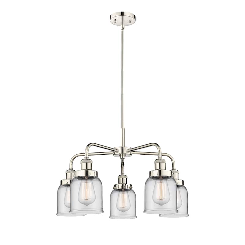 Innovations Lighting Bell - 5 Light 23" Stem Hung Chandelier