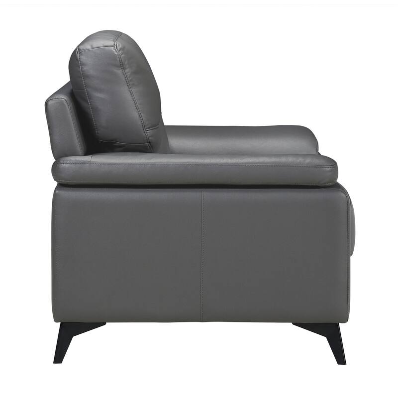 Socorro Leather Loveseat