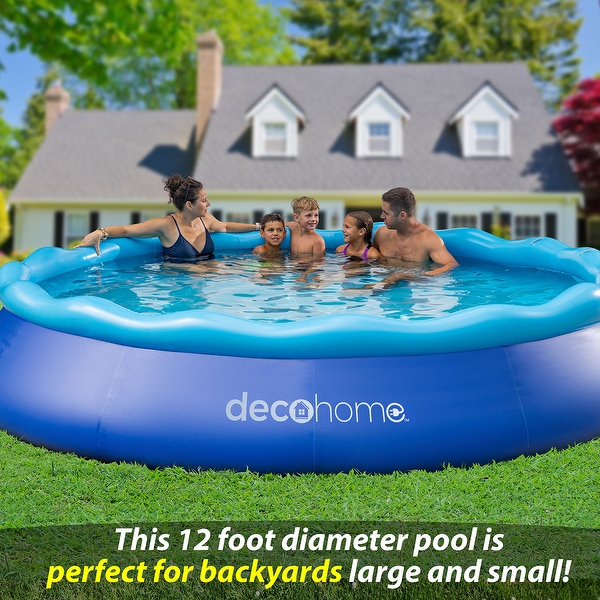Pool filter for inflatable pool outlet
