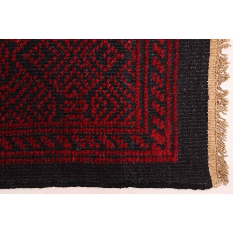 ECARPETGALLERY Hand-knotted Vibrance Red Wool Rug - 8'2 x 10'2