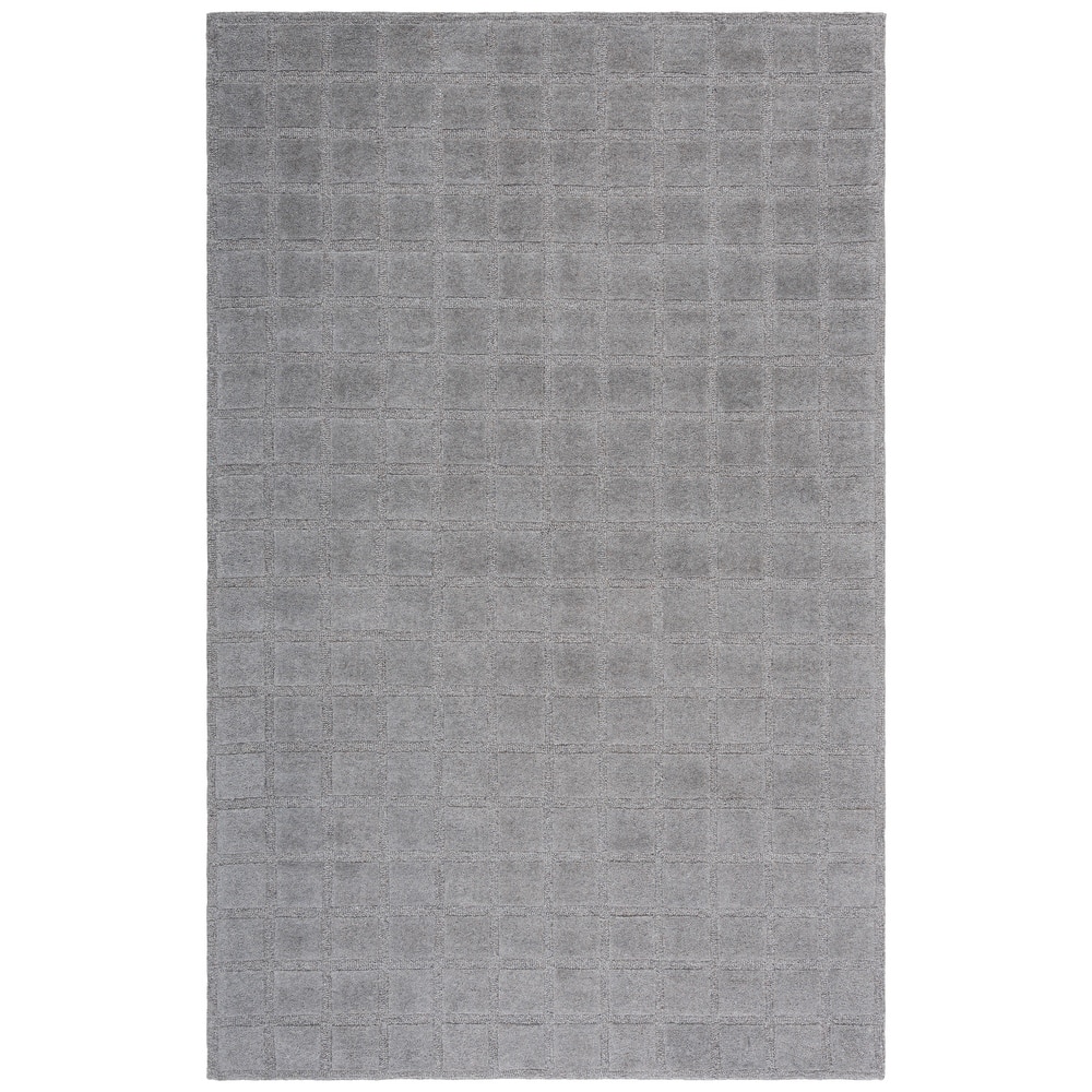 SAFAVIEH Handmade Genre Abstract Trellis Mid-Century Modern Wool Rug