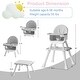 preview thumbnail 7 of 17, 6 in 1 Baby High Chair, Convertible Highchair for Babies and Toddlers