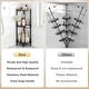 preview thumbnail 8 of 14, Corner Shower Caddy - 9.6"D x 9.6"W x 30.9"H