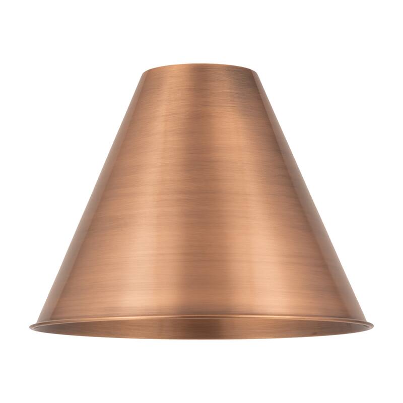 Innovations Lighting Ballston Cone - 1 Light 12" Semi-Flush Mount