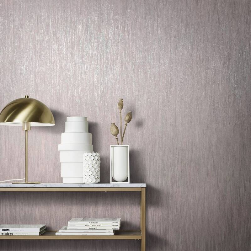 Galerie Wallcoverings Energy Collection Plain Slub Effect Wallpaper Roll