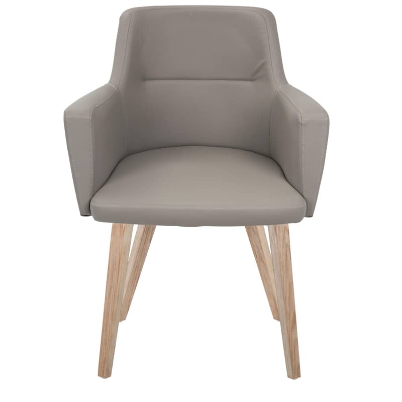 Carson Carrington Duved Dining Chair with Bent Wood Legs (Set of 2)