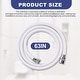 preview thumbnail 47 of 58, WOWOW PVC Shower Head Hose