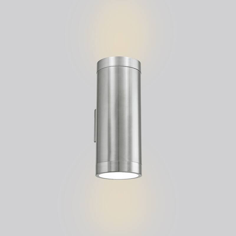 Eglo Ascoli 13-inch Outdoor LED Wall Light with Clear Glass