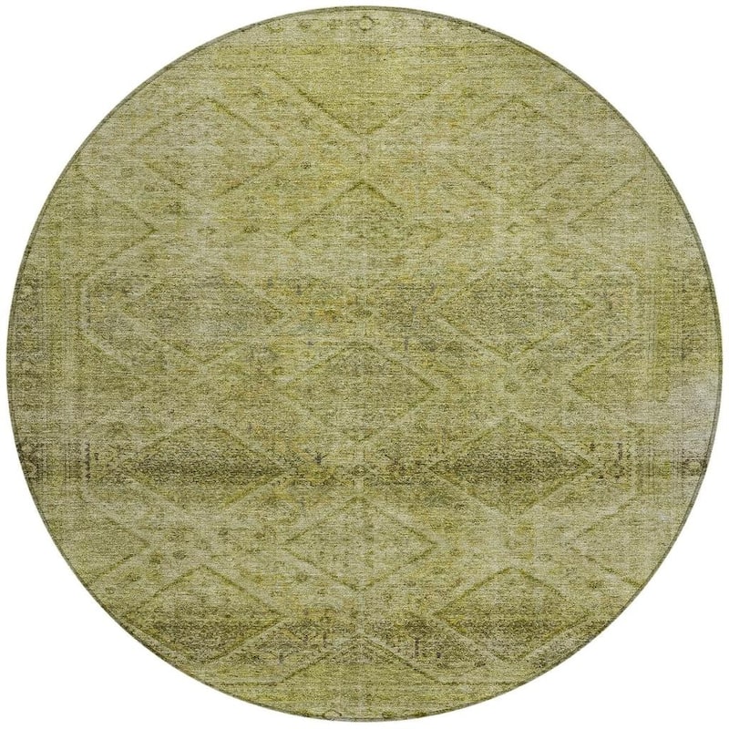 HomeRoots Geometric Transitional Rectangle Outdoor Rug