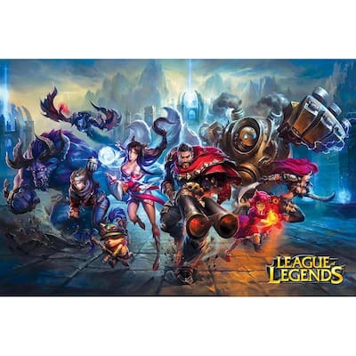 League of Legends Art Poster - 24 x 36 Inch
