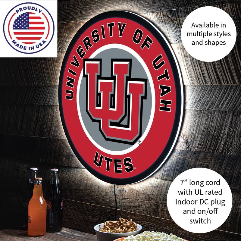 University of Utah LED Lighted Sign