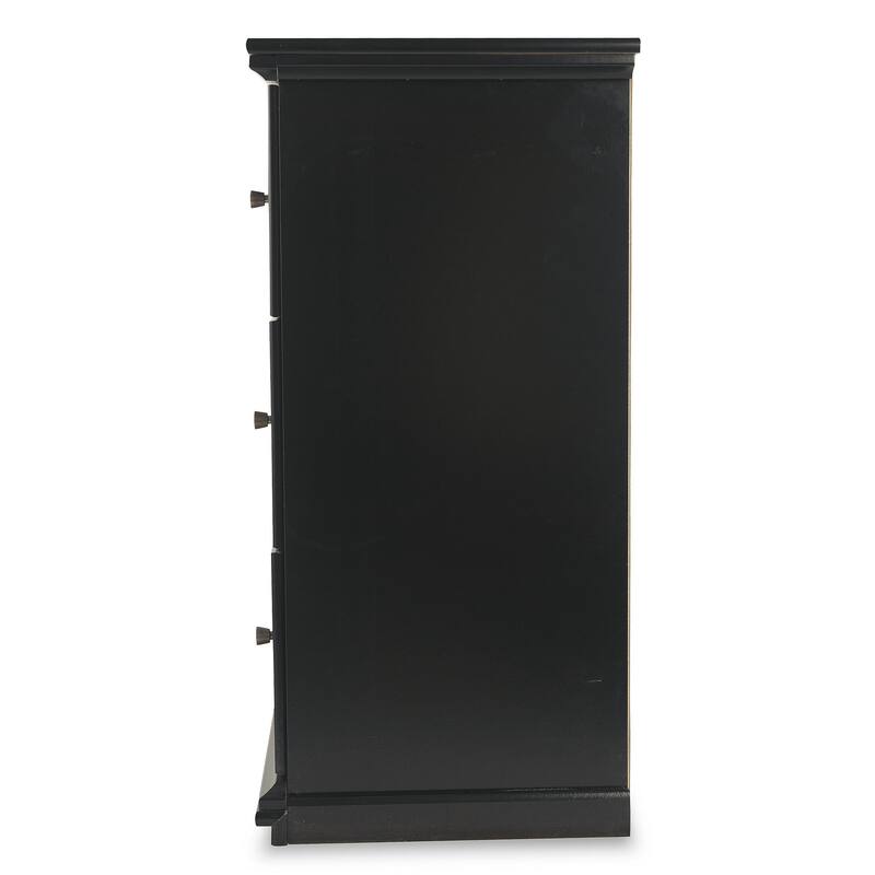 Signature Design by Ashley Maribel Black Dresser and Mirror