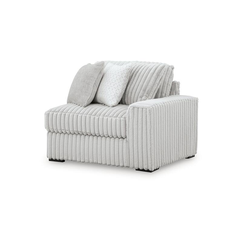 Signature Design by Ashley Stupendous White 3-Piece Sectional Sofa - 141"W x 41"D x 44"H