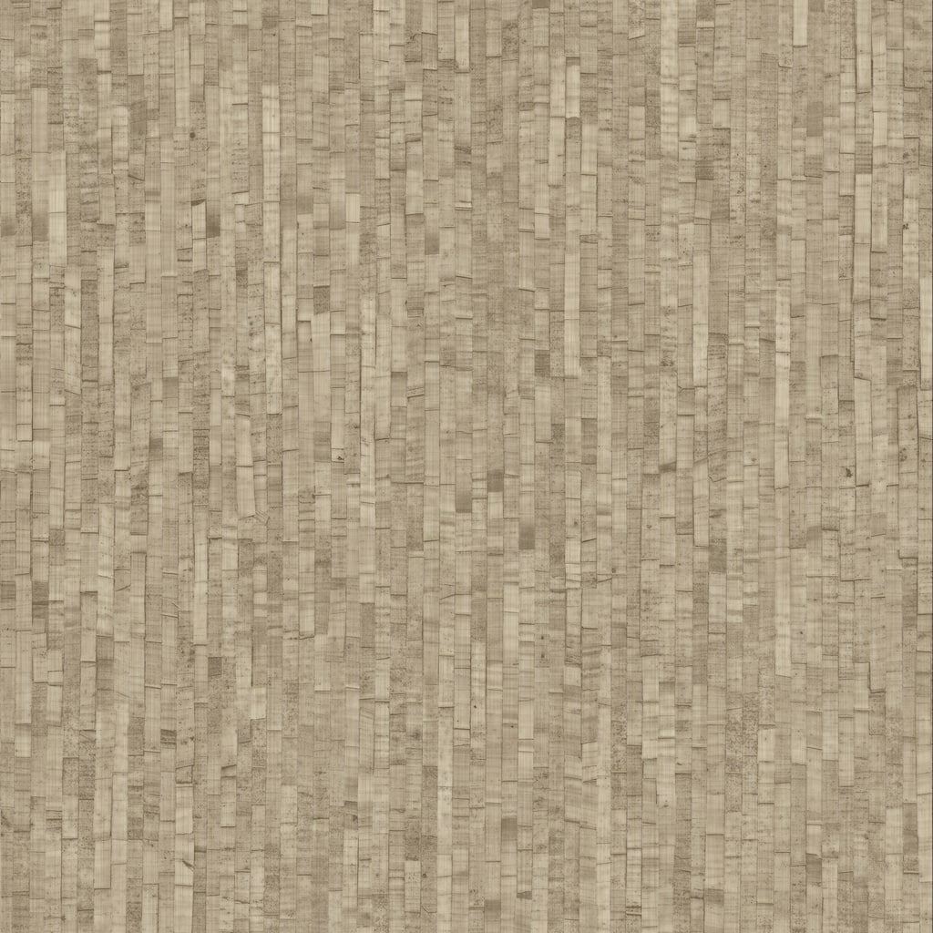 Veer Decor Faux Natural Straw Wallpaper