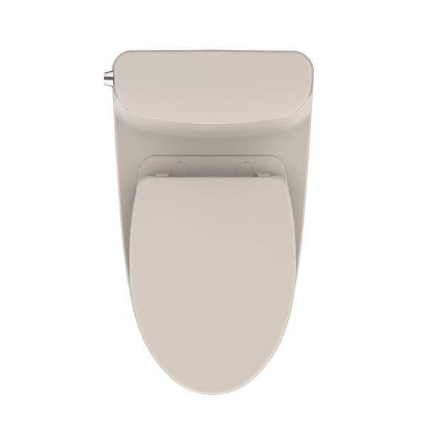 Shop Toto Ms642124cefg Nexus 1 28 Gpf One Piece Elongated Chair Height Overstock 28308553
