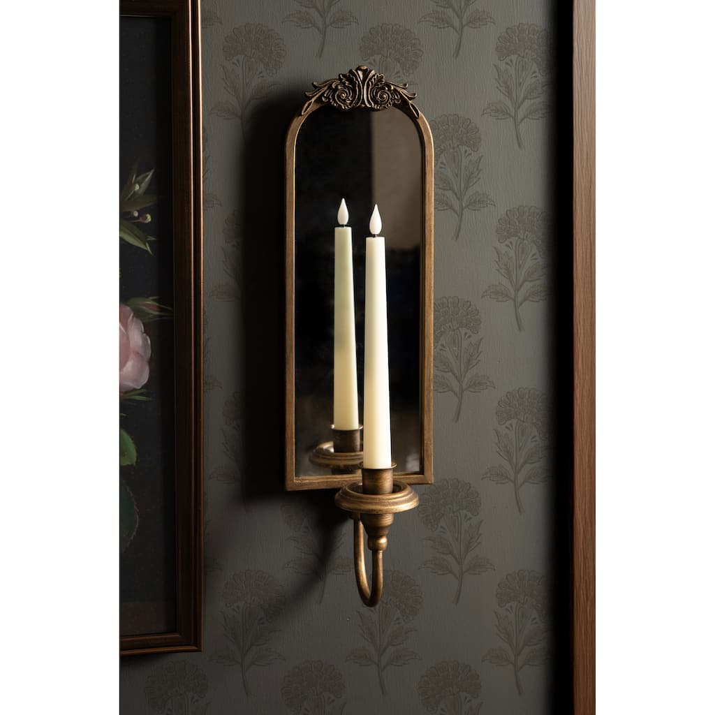 Kate and Laurel Arendahl Taper Candle Wall Sconce - 5x5x18