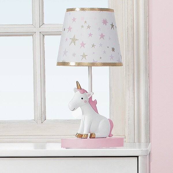 gold nursery lamp