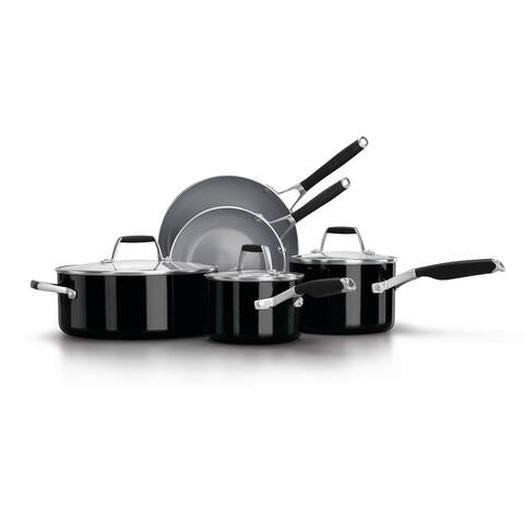 Select By Calphalon Oil Infused Ceramic 8- Piece Cookware Set