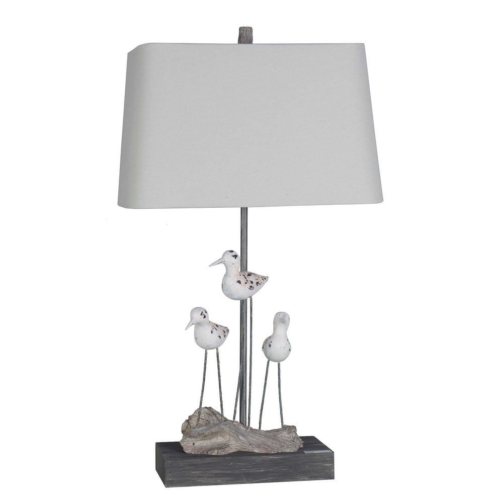 Polyresin Table Lamp with LED Bulb 31