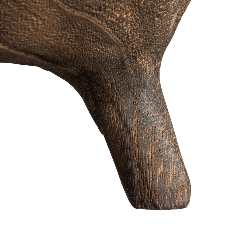 Paulownia Footed Wood Bowl