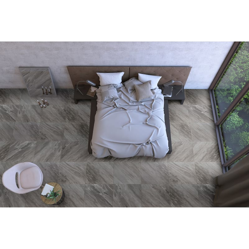 Ackland AKNPTARD24X24P-CA Ardena - 24" x 24" Porcelain Square Floor