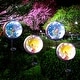 preview thumbnail 4 of 2, Adeco 4 Pack Solar Powered Decorative Angel Garden Stakes