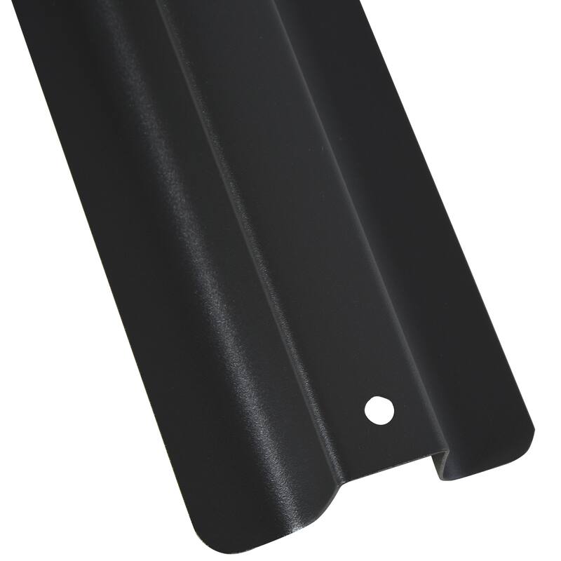 Outsunny Umbrella Stand Fitting 48mm Poles and Steel Base with 4 Fillable Plastic Weights, 4 Gal. Capacity Each, Black