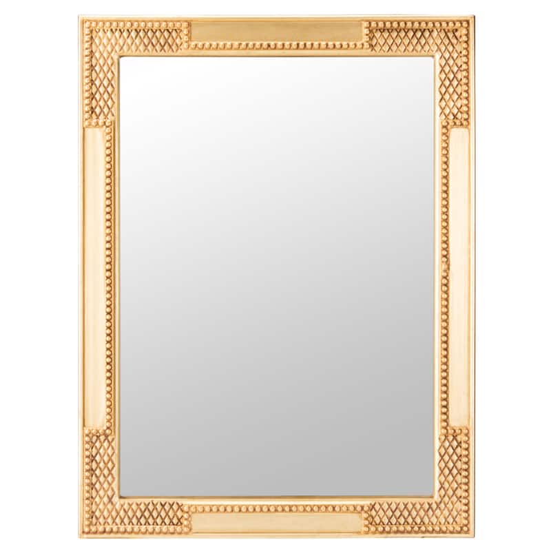 SAFAVIEH Velmin 30-inch Rectangular Decorative Mirror - 30" W x 0.5" L x 40" H