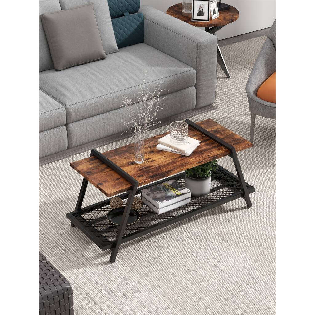 Modern Nesting Coffee Tables black leg Set