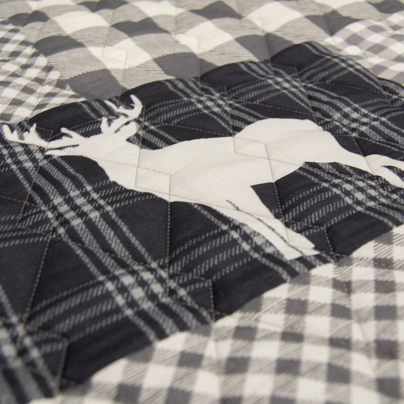 Ridge Point Microfiber Quilt Set from Your Lifestyle by Donna Sharp