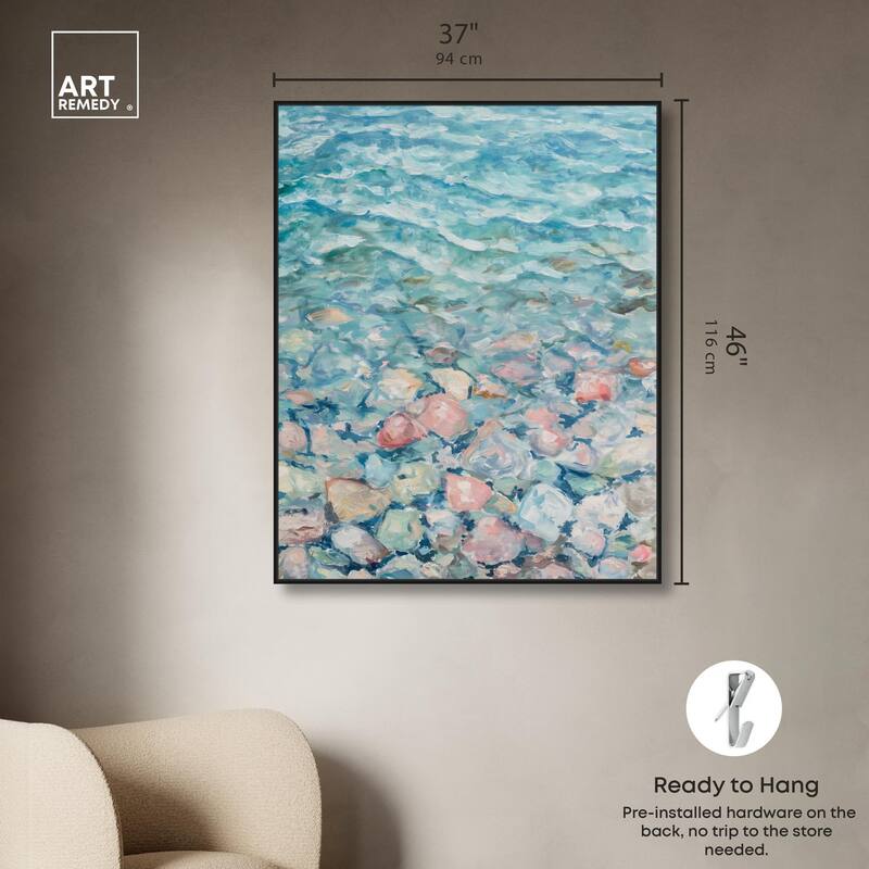 Turquoise Dream Canvas by Art Remedy