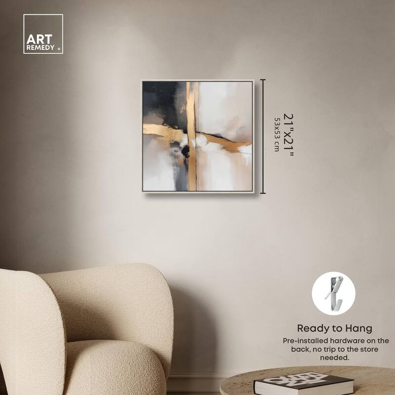 Gilded Rupture I Canvas by Art Remedy