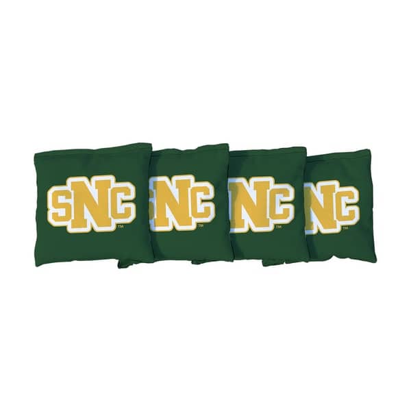 slide 2 of 3, St. Norbert Green Knights Green Cornhole Bags All-Weather Resin Filled