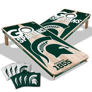 Michigan State Spartans NCAA 2x4 Cornhole Board Set