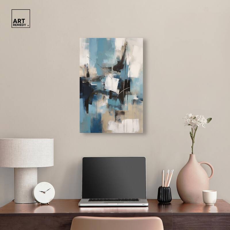 Glimpse of Infinity I Canvas by Art Remedy, Gallery Wrapped