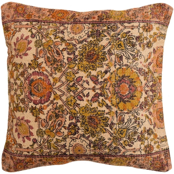 Decorative Lewes Teal Blue 18-inch Throw Pillow Cover. Opens flyout.